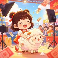 小溪爱吃爆米花抖音达人头像