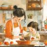厨神妈妈的美食日记抖音达人头像