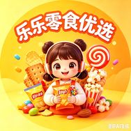 零食小甜屋抖音达人头像