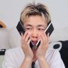 东东下课玩手机抖音达人头像