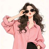 甜心格格抖音达人头像