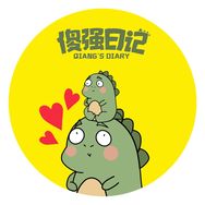 傻强日记抖音达人头像