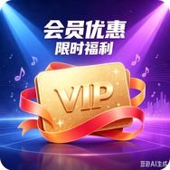 会员VIP年卡大促抖音达人头像