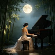 竹月教钢琴电子琴抖音达人头像