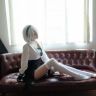 白熊大美女抖音达人头像