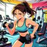 撸铁小马达抖音达人头像