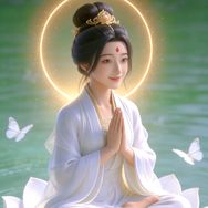 观音香灵花抖音达人头像