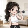 甜甜妈减脂瘦身抖音达人头像