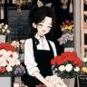 鲜花田小时达露雪鲜花店同城精选抖音达人头像