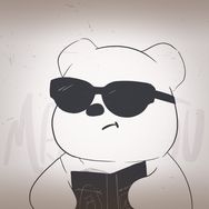 胶片熊抖音达人头像
