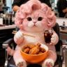 小橘猫吃货😘抖音达人头像