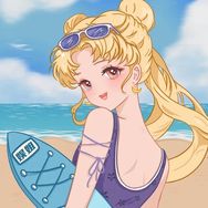 娱姐冲浪抖音达人头像