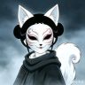 狐面娘抖音达人头像