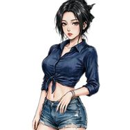 鹿婷抖音达人头像
