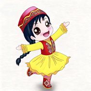 醉美新疆舞抖音达人头像