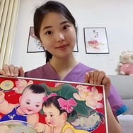 这是楠楠呀~~抖音达人头像