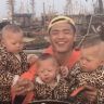 三胞胎家海鲜抖音达人头像