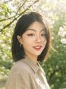 肤感视觉假发抖音达人头像