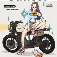 周冷静骑行装备抖音达人头像