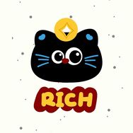 猫百万潮玩抖音达人头像