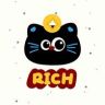 猫百万潮玩抖音达人头像