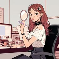 尤可妮妮抖音达人头像