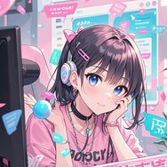 电竞游娱酱抖音达人头像