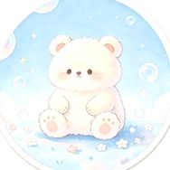 泡泡熊崽抖音达人头像
