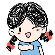 栗沙LISA绘画画抖音达人头像