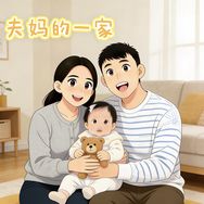 夫妈育儿（DHA叶黄素专场）抖音号头像