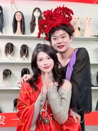 序约假发抖音达人头像