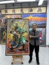 张俊龙油画抖音达人头像
