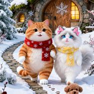 橘猫黄小胖抖音达人头像