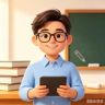 崔老师聊学习机抖音达人头像