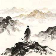 藏锋观岳抖音达人头像
