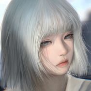 插画师芝士抖音达人头像