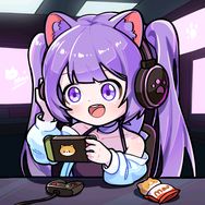 游个猫饼抖音达人头像