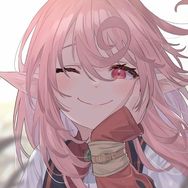 甜美人抖音达人头像