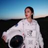 科技美少女灿灿灿抖音达人头像