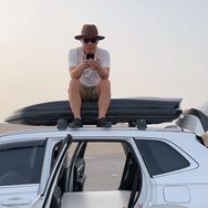 郭扬在旅行抖音达人头像