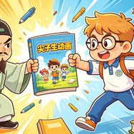 小学尖子生全科动画抖音号头像