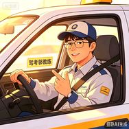 科目二必过郭教练抖音达人头像