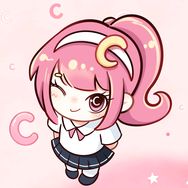 C位小师妹抖音达人头像
