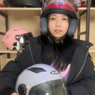 电动车头盔工厂直销抖音达人头像