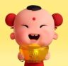 招财童子抖音达人头像