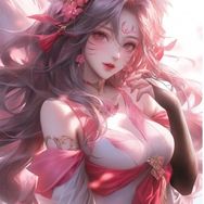 𓆰 粉色玉面狸𓆪抖音达人头像