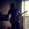 吉他女孩抖音达人头像