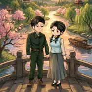 梨花白抖音达人头像