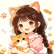 猫猫的小娱抖音达人头像