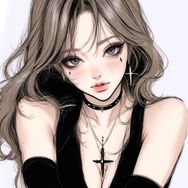 白睫貓抖音达人头像
